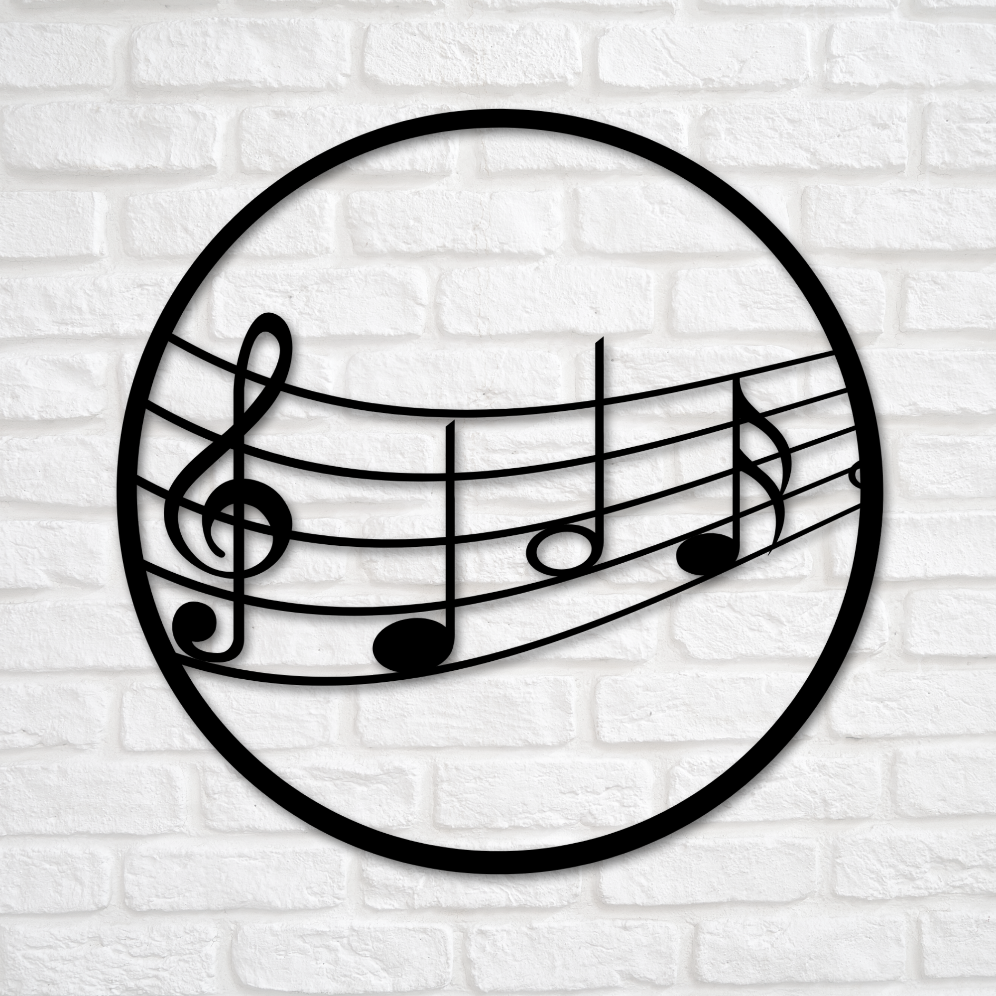 Circle Musical Instrument Décor