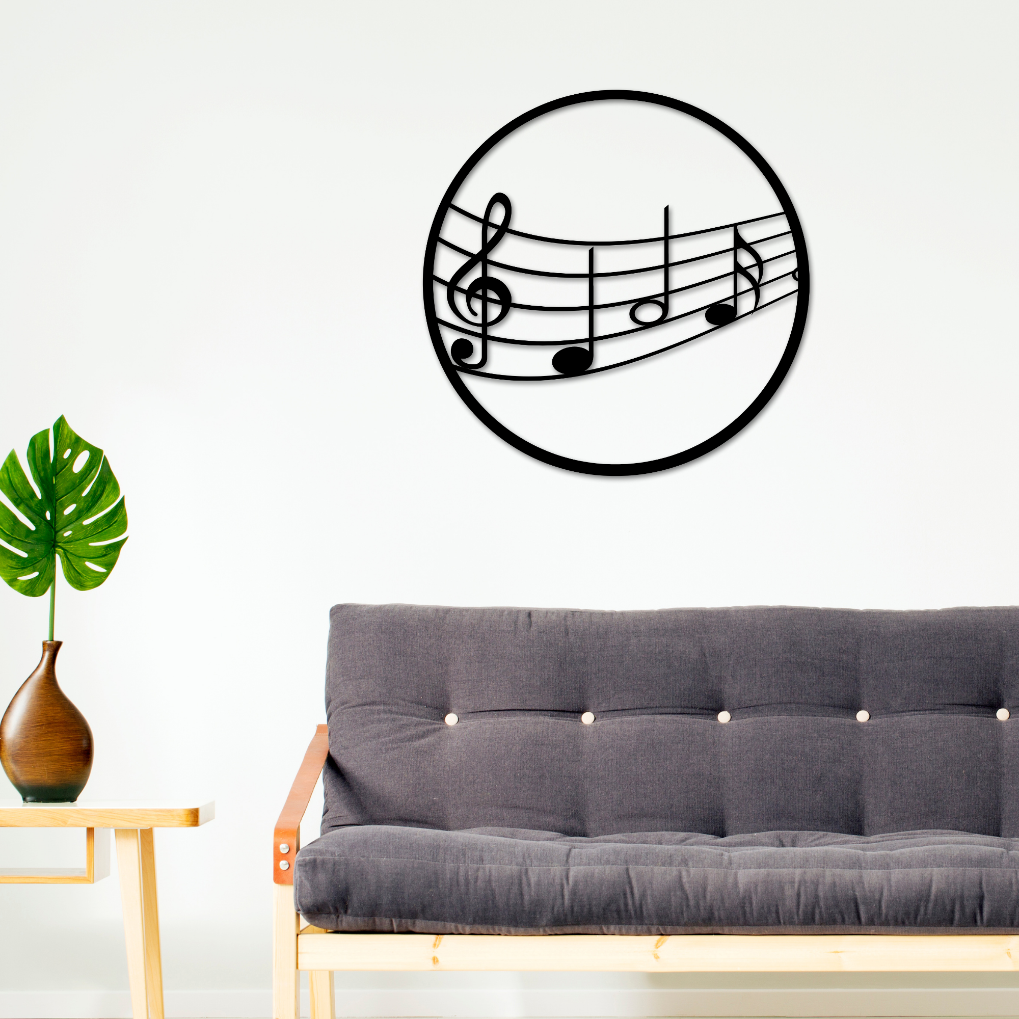 Circle Musical Instrument Décor