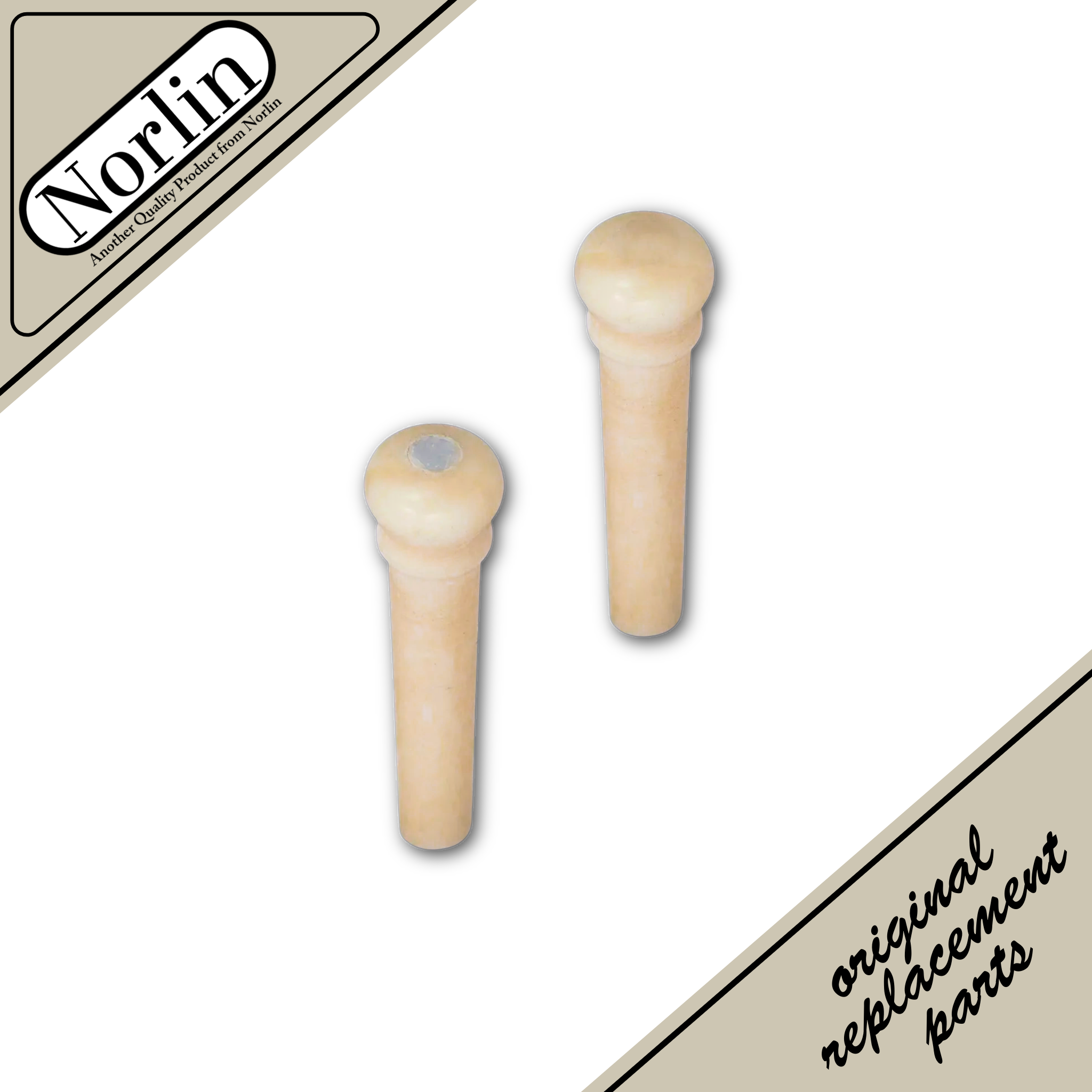 Bone Bridge Pins for Gibson® Acoustic Guitars (6-Pack)