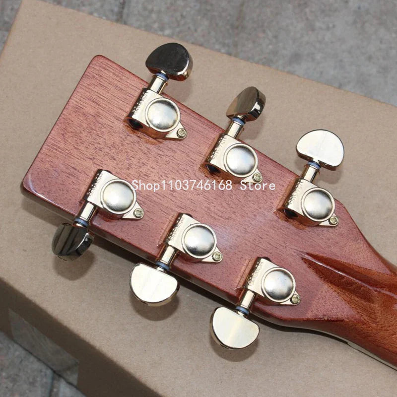 41-Inch (104 cm) Acoustic-Electric Guitar, Solid Spruce Top, Rosewood Fingerboard, 20 Frets, 6-String